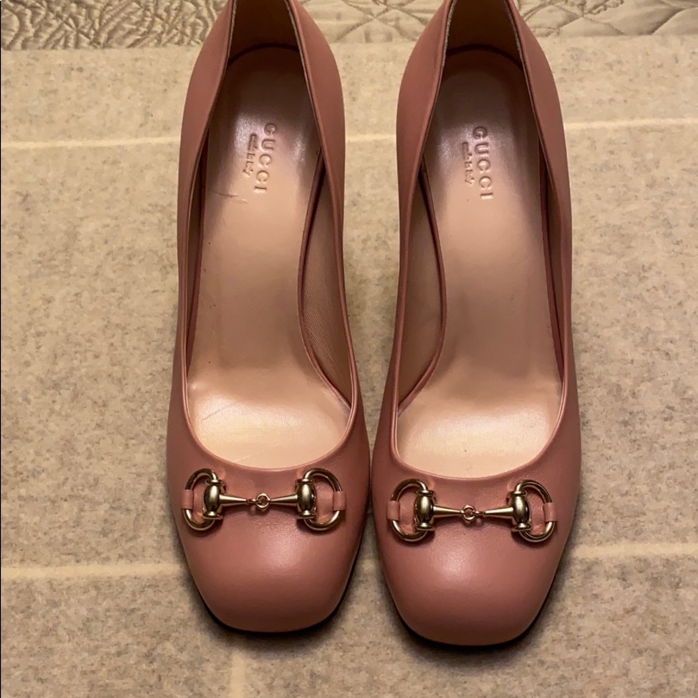 Pink Gucci Heels